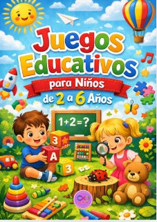 Aprendo Jugando – Vocales y Juegos Educativos (Pack 3-6 años)