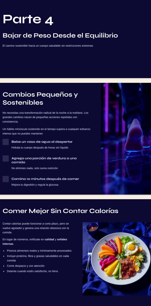 Baja de peso sin restricciones